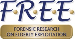 Forensic Research on Elderly Exploitation Logo