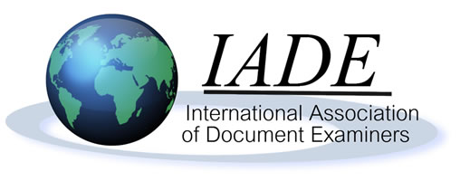 International Association of Document Examiners (IADE) Logo