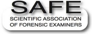 SAFE-Logo Scientific Association of Forensic Examiners (SAFE) Logo