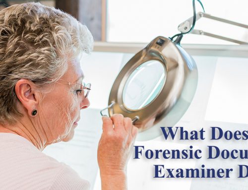 What Does a Forensic Document Examiner Do?