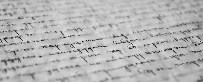 Handwritten holographic will illustrating legal considerations for validity in Colorado.